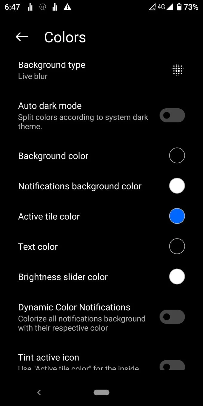 Personalizando Mi Control Center para se parecer com iOS