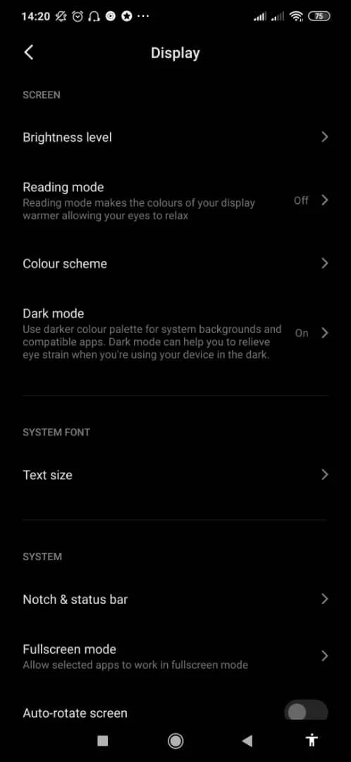 Como ativar o modo de leitura aprimorado Xiaomi