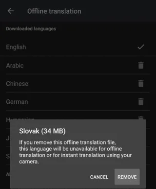 Google Translate: bewaar de vertaalbibliotheek voor offline vertalingen