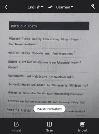 Jak używać aparatu do tłumaczenia tekstu za pomocą Tłumacza Google na Androida