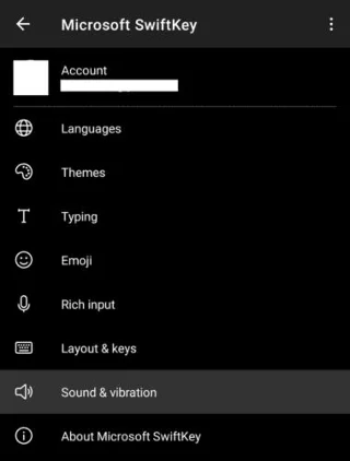 SwiftKey para Android: Cómo deshabilitar el sonido y la vibración de las teclas