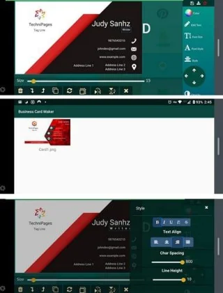 4 Business Card Maker-apps voor Android