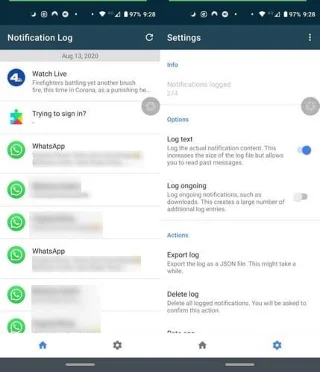 4 bezpłatne aplikacje na Androida do przeglądania historii powiadomień