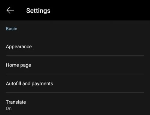 Edge voor Android: adres voor automatisch aanvullen toevoegen