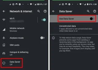 Internettoegang blokkeren voor specifieke Android-apps
