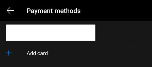 Edge dla Androida: dodaj szczegóły karty kredytowej do autouzupełniania