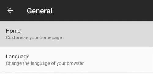 Firefox voor Android: een aangepaste startpagina instellen