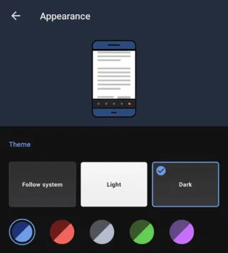 Opera para Android: Cómo configurar el modo oscuro