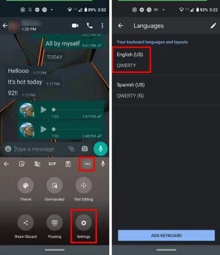 Gboard：テキスト入力に手書きを使用する方法