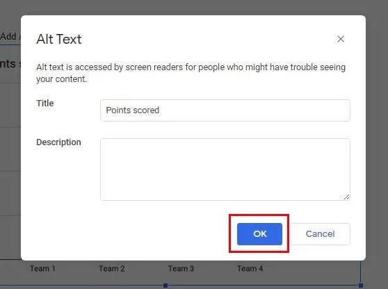 Googleドキュメントのファイルに代替テキストを追加する方法