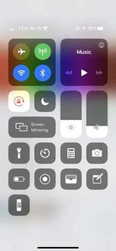 Configuración de pantallas giratorias en iPhone