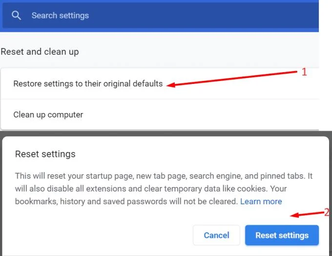 Napraw czerwony ekran błędu krytycznego Google Chrome