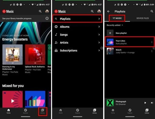 Google Play 뮤직에서 YouTube Music으로 음악을 전송하는 방법