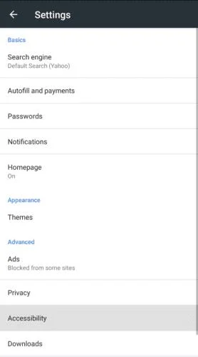 Kiwi cho Android: Cách định cấu hình cài đặt chế độ ban đêm