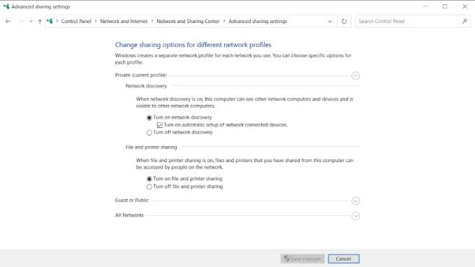 스마트 TV를 Windows 10에 연결하는 방법