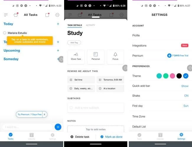 5つの無料で必須のAndroidToDoアプリ