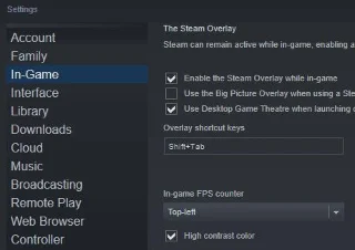 如何為 Steam 遊戲啟用遊戲內 FPS 計數器