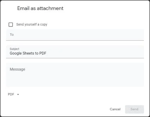 GoogleスプレッドシートをPDFに変換する方法