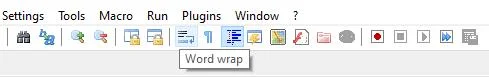 如何在 Notepad++ 中啟用自動換行
