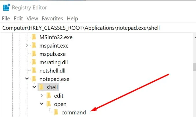 Corrigir o Notepad ++ não aparece ao abrir com