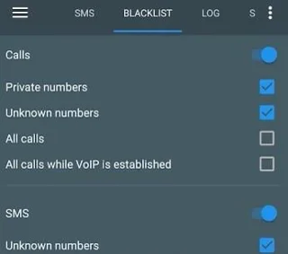 Téléphone Android Autoriser uniquement les appels à partir des contacts