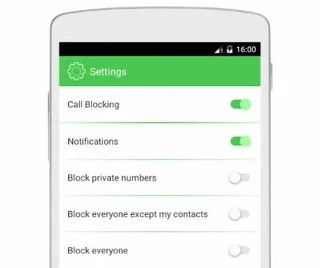 Telefon z Androidem Zezwalaj tylko na połączenia z kontaktów