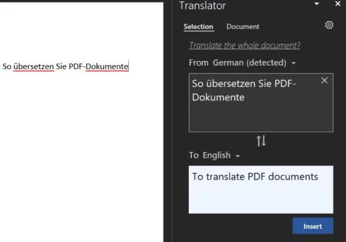 Cómo traducir un PDF