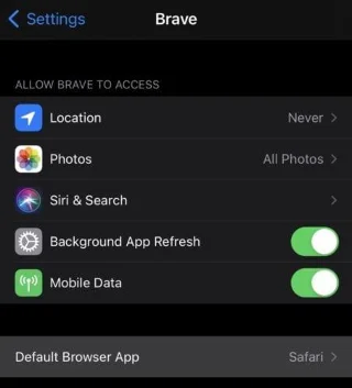 Jak zmienić domyślną przeglądarkę na iOS