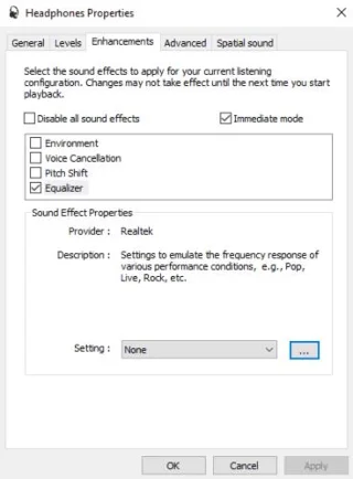 Windows 10: Cómo aumentar los graves de los auriculares y altavoces