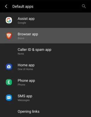 Androidでデフォルトのブラウザを変更する方法