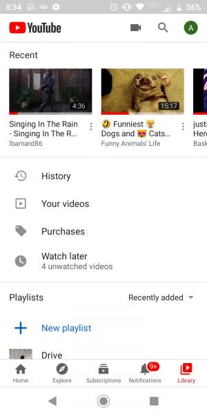วิธีล้างประวัติการดู YouTube ในแอป