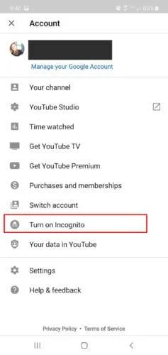 วิธีล้างประวัติการดู YouTube ในแอป