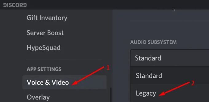 Corrigir áudio do Discord que não sai do fone de ouvido
