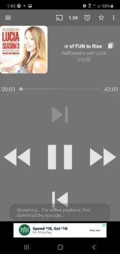 Adicto a los podcasts: eliminar todos los podcasts escuchados