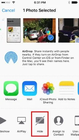 iPhone i iPad: jak ukryć lub odkryć zdjęcia i filmy