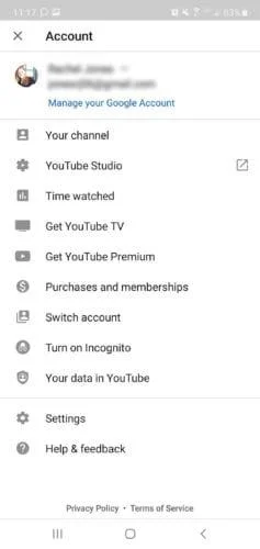 Wyłącz odtwarzanie wideo na Androidzie po wyjściu z YouTube