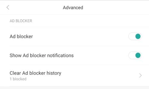 Mint voor Android: de advertentieblokkering configureren