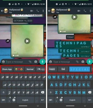 Jak zmienić styl tekstu WhatsApp