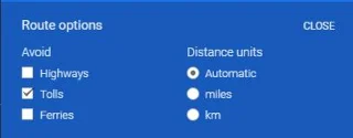 Jak unikać dróg płatnych w Mapach Google