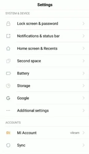 วิธีสำรองข้อมูลจากอุปกรณ์ Xiaomi