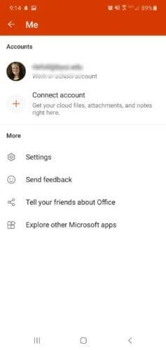 Aggiunta della licenza del proprietario a MS Word Mobile