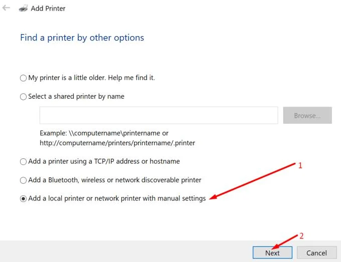 Reparar Microsoft XPS Writer que falta en Windows 10