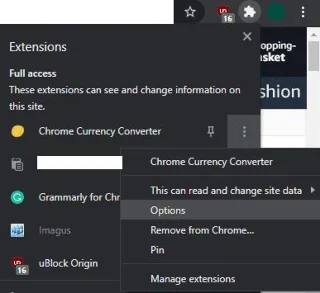 Como converter moedas no Chrome automaticamente