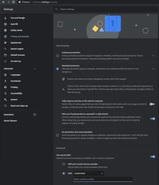 ChromeでDNSover HTTPS（DoH）を有効にする方法