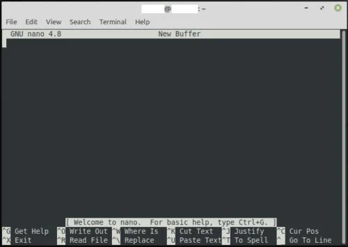Linux에서 Nano 텍스트 편집기를 사용하는 방법