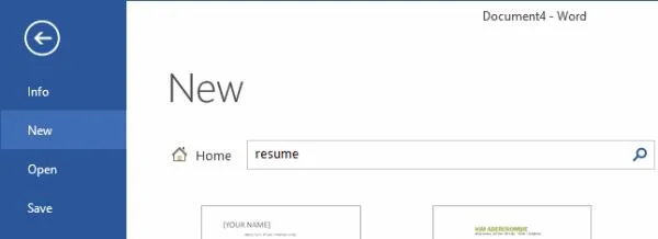 Word: jak zbudować CV za pomocą szablonów