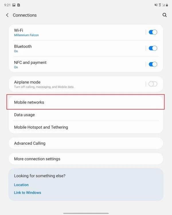 Jak wyłączyć 5G w Galaxy Z Fold 2?