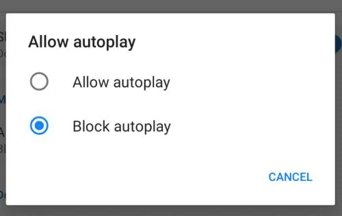Firefox dla Androida: Jak wyłączyć autoodtwarzanie wideo