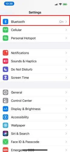 การเชื่อมต่อคีย์บอร์ดแทร็คแพดของ iPad