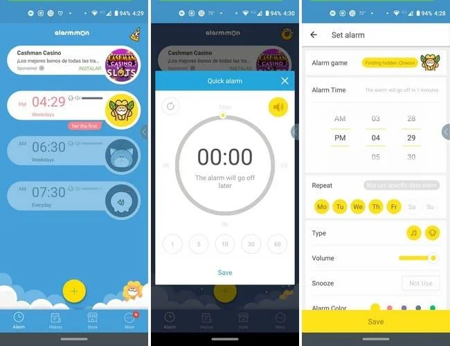 4 beste en gratis alarm-apps voor Android